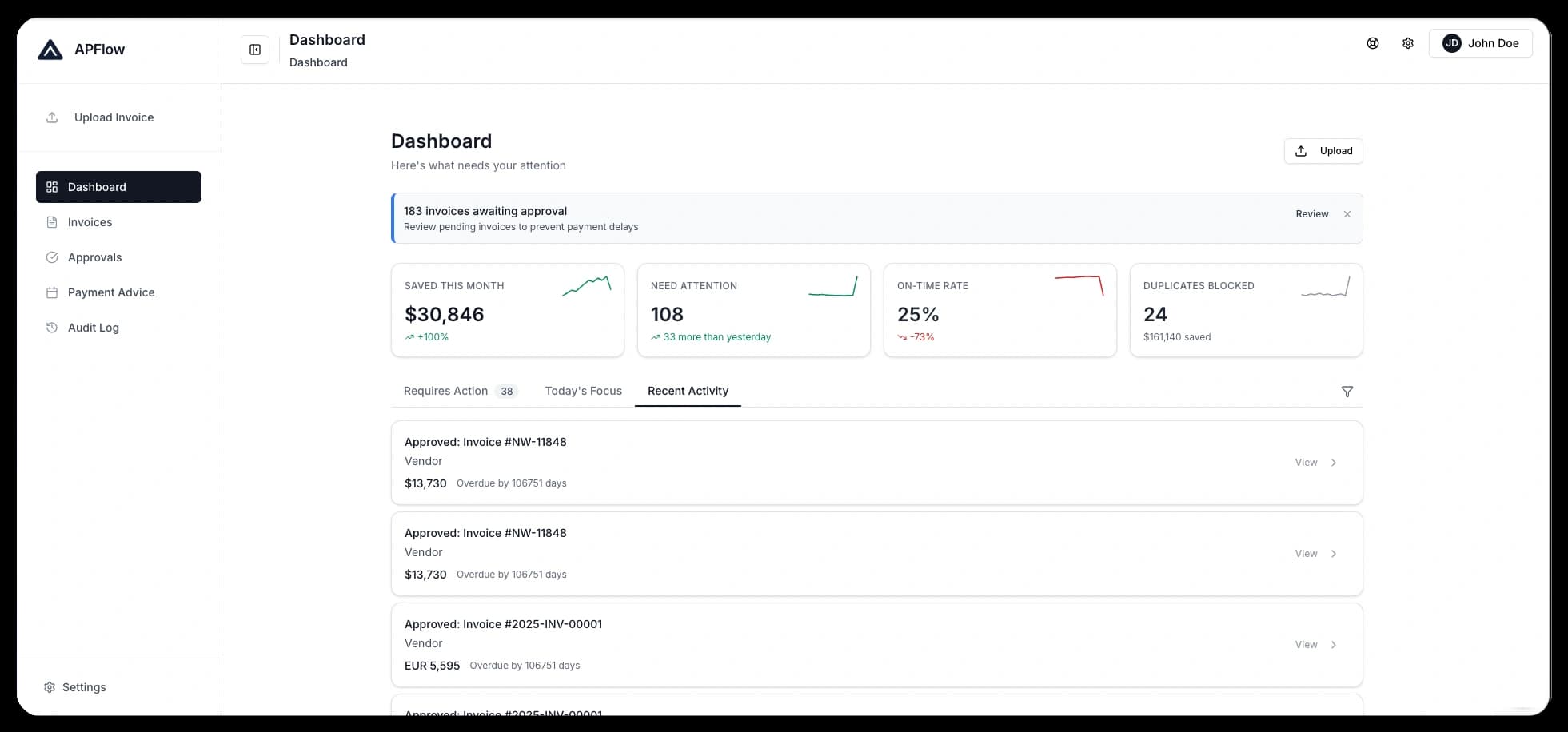 APFlow product screenshot